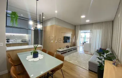 Apartamento garden com 2 dormitórios no swiss park, campinas