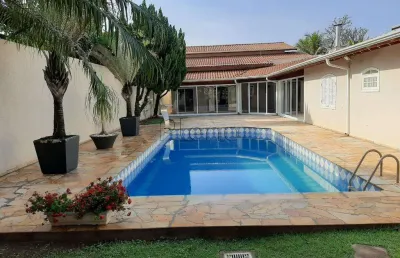 Casa à venda com 5 dormitórios no jardim dos calegaris, paulínia
