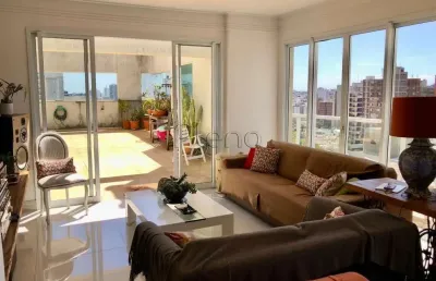 Apartamento tipo cobertura com 3 quartos no cambuí, campinas