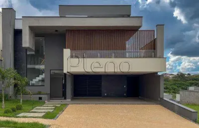 Casa à venda com 3 suítes no condomínio residencial mont'alcino, valinhos.