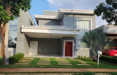 Casa à venda com 3 suítes no condomínio reserva real, paulínia.