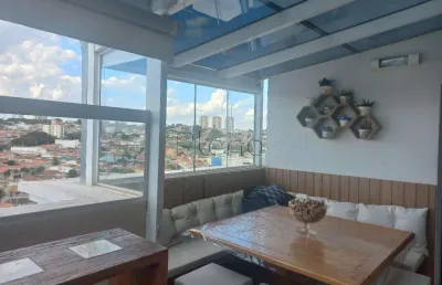 Cobertura à venda com 2 quartos no jardim nova europa, campinas.
