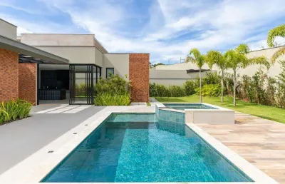 Casa à venda com 4 suítes no loteamento residencial pedra alta (sousas) em campinas