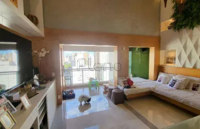 Apartamento à venda com 3 suítes no cambuí, campinas.