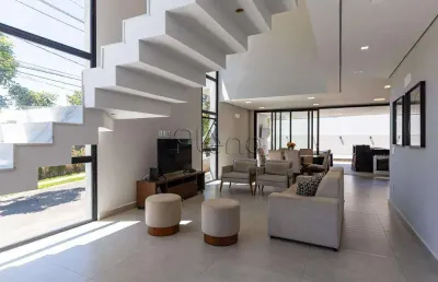 Casa à venda com 3 suítes no residencial santa maria, valinhos.
