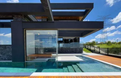 Casa à venda com 5 suítes no mont blanc residence, em campinas