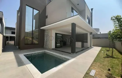 Sobrado à venda com 3 suítes no residencial mont'alcino, em valinhos