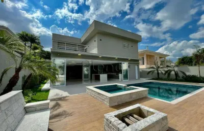 Casa à venda com 4 suítes no loteamento alphaville, campinas.