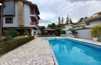 Casa à venda com 4 suítes no sítio recreio dos cafezais, valinhos.