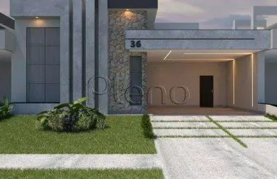 Casa à venda com 3 suítes no residencial milano em indaiatuba