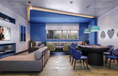 Apartamento á venda com 3 quartos na  chácara da barra, campinas