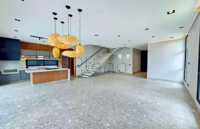 Sobrado à venda em campinas, loteamento residencial arborais, com 4 suítes, com 360 m²