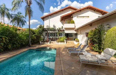 Casa à venda com 5 suítes no bougainville, em campinas.