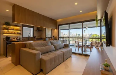 Apartamento com 3 suítes à venda no jardim brasil em campinas