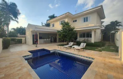 Casa à venda com 4 suítes no loteamento alphaville campinas, campinas.