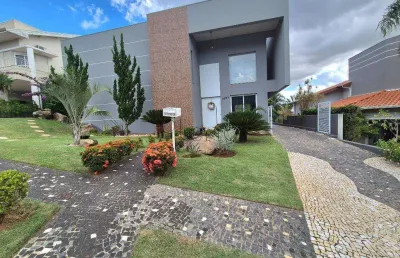 Casa para alugar em campinas, loteamento alphaville campinas, com 5 suítes, com 490 m²
