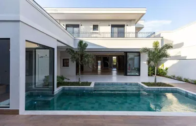 Casa à venda em campinas, loteamento mont blanc residence, com 4 suítes, com 523 m²