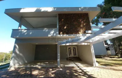 Casa para venda e locação com 4 suítes no sítios de recreio gramado, campinas.