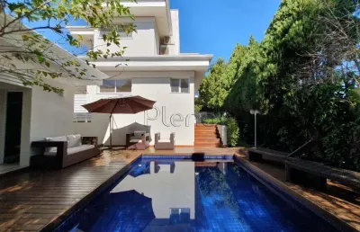 Casa à venda com 3 suítes no parque taquaral, campinas.