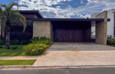 Sobrado à venda em indaiatuba, jardim morumbi, com 4 suítes, com 640 m², reserva petrus