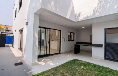 Casa à venda em campinas, parque taquaral, com 3 suítes, com 232 m², slim village