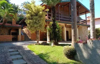 Casa à venda em vinhedo, com 5 quartos, com 356 m², condomínio estância marambaia
