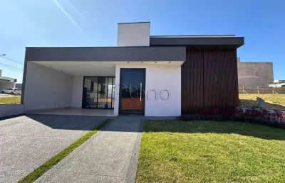 Casa com 3 suítes à venda em indaiatuba, loteamento park gran reserve, com 190 m²