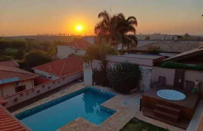 Casa à venda com 3 quartos no loteamento caminhos de são conrado (sousas), campinas.