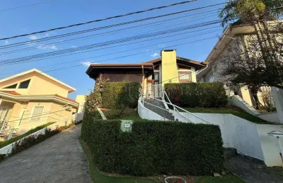 Casa à venda em vinhedo, bosque, com 3 quartos, com 232 m², condomínio recanto dos paturis