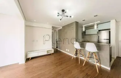Apartamento à venda com 1 suíte no cambuí, campinas.