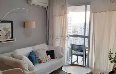 Apartamento à venda com 2 quartos no cambuí, campinas.