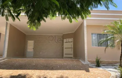 Casa à venda em paulínia, cascata, com 3 suítes, com 150 m², campos do conde i