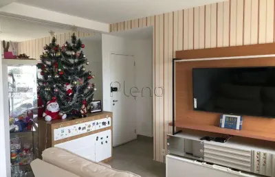 Apartamento à venda em campinas, parque rural fazenda santa cândida, com 2 quartos, com 73 m²