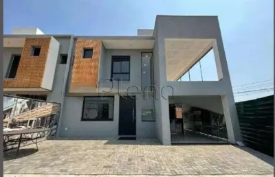 Sobrado à venda em campinas, núcleo residencial parque da amizade, com 3 suítes, com 136 m²