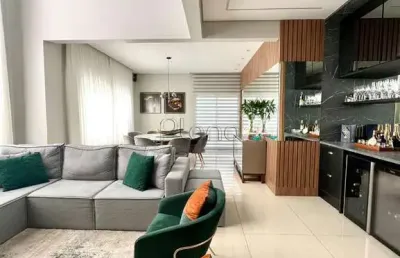 Sobrado à venda em indaiatuba, jardim esplanada, com 3 suítes, com 310 m², residencial maria dulce