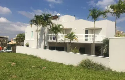 Sobrado à venda em indaiatuba, altos da bela vista, com 3 suítes, com 428 m², jardim vila paradiso