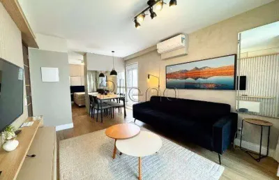 Apartamento para alugar em campinas, cambuí, com 1 suíte, com 51 m², condomínio exclusivo cambuí