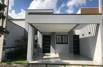Casa à venda em indaiatuba, jardim park real, com 3 quartos, com 115 m², condomínio jardim park real