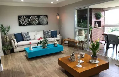Apartamento à venda em campinas, loteamento alphaville campinas, com 3 suítes, com 137 m²