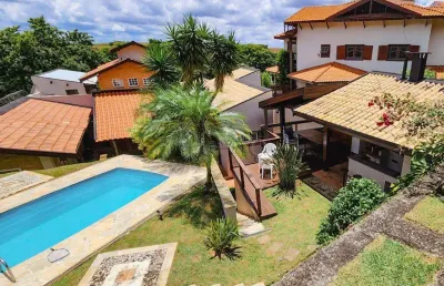 Sobrado à venda em campinas, loteamento caminhos de são conrado (sousas), com 6 quartos, com 300 m²