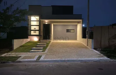 Casa à venda em paulínia, terra da estância, com 3 suítes, com 125 m²