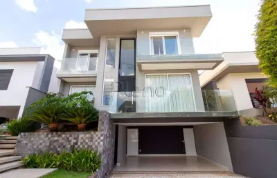 Sobrado à venda em campinas, vila dos plátanos, com 3 suítes, com 372 m²