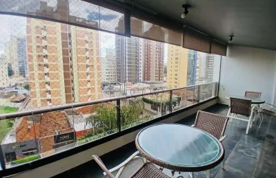 Apartamento à venda em campinas, cambuí, com 3 quartos, com 207 m², edifício itaparica