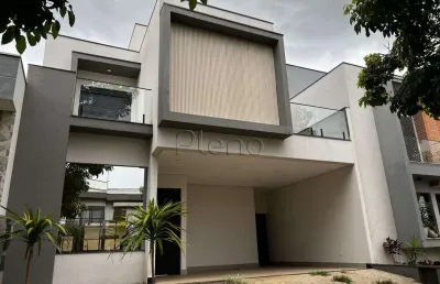 Sobrado à venda em paulínia, parque brasil 500, com 4 suítes, com 245 m², residencial club portinari
