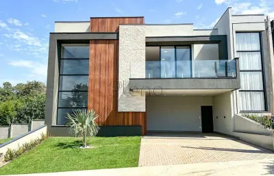 Sobrado à venda em indaiatuba, colinas de indaiatuba, com 4 suítes, com 299 m², residencial milano