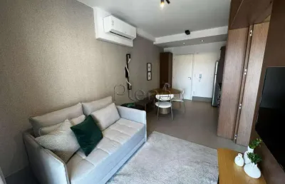Apartamento para alugar em campinas, cambuí, com 1 quarto, com 42 m², mm536