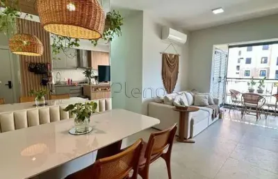 Apartamento à venda em campinas, swiss park, com 3 quartos, com 77 m², eco vila genebra