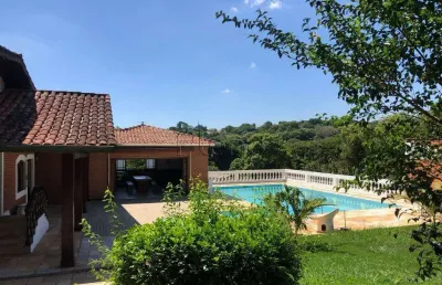 Chácara para alugar em indaiatuba, colinas do mosteiro de itaici, com 4 suítes, com 3000 m²