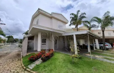 Sobrado à venda em campinas, loteamento caminhos de são conrado (sousas), com 3 suítes, com 170 m²