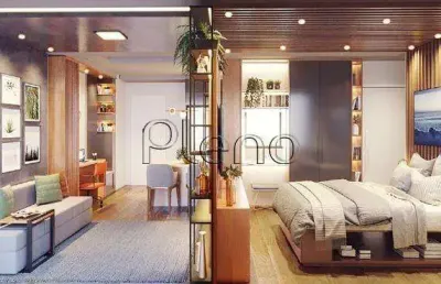 Apartamento à venda em campinas, centro, com 1 suíte, com 46 m², sirius patriani
